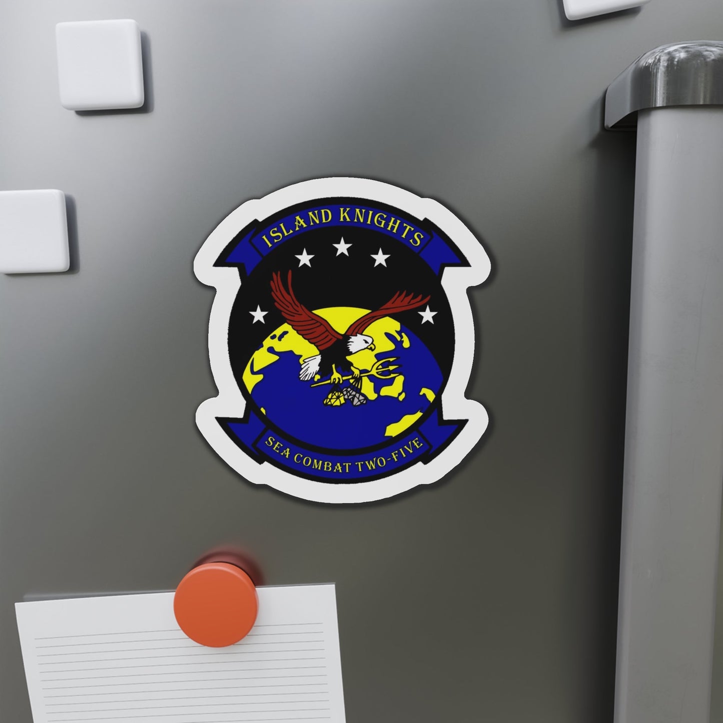 HSC 25 (U.S. Navy) Die-Cut Magnet-The Sticker Space