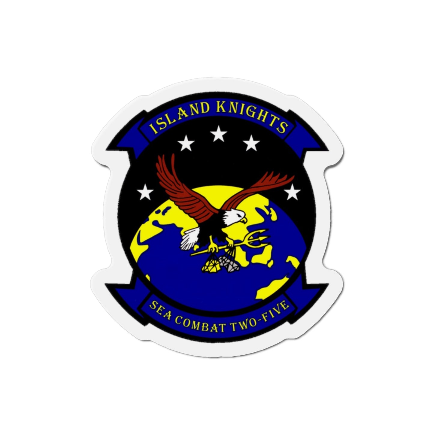 HSC 25 (U.S. Navy) Die-Cut Magnet-2" x 2"-The Sticker Space