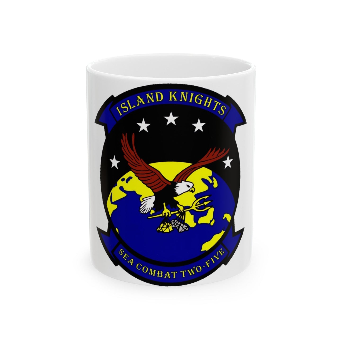 HSC 25 (U.S. Navy) White Coffee Mug-11oz-The Sticker Space