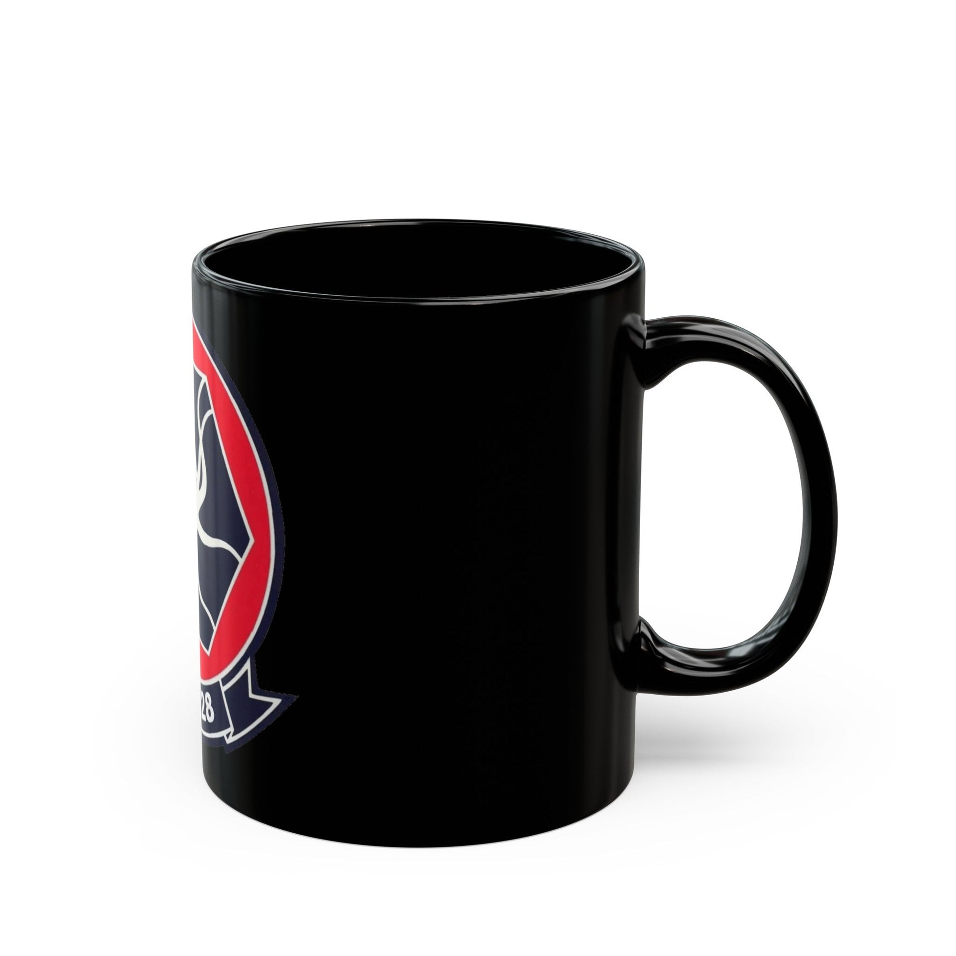 HSC 28 (U.S. Navy) Black Coffee Mug-The Sticker Space