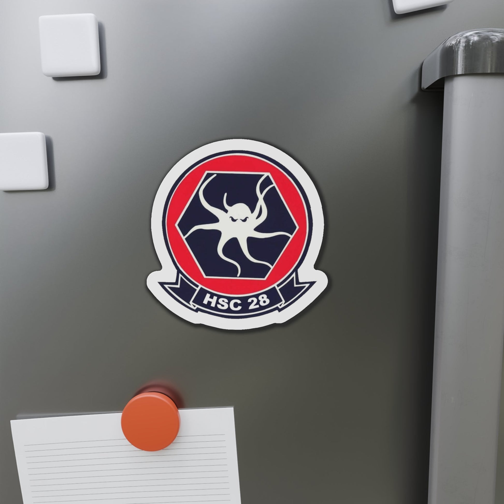 HSC 28 (U.S. Navy) Die-Cut Magnet-The Sticker Space