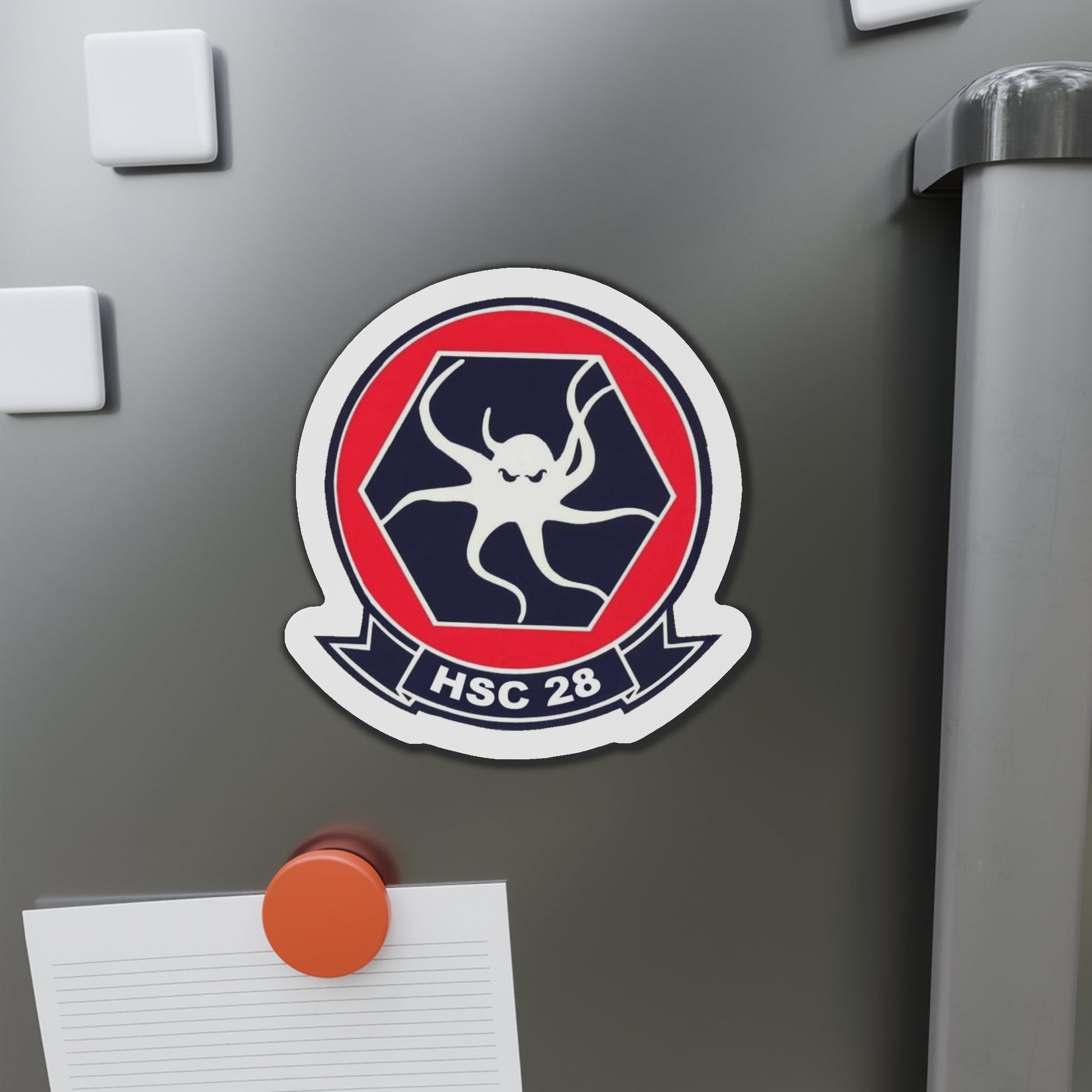 HSC 28 (U.S. Navy) Die-Cut Magnet-The Sticker Space