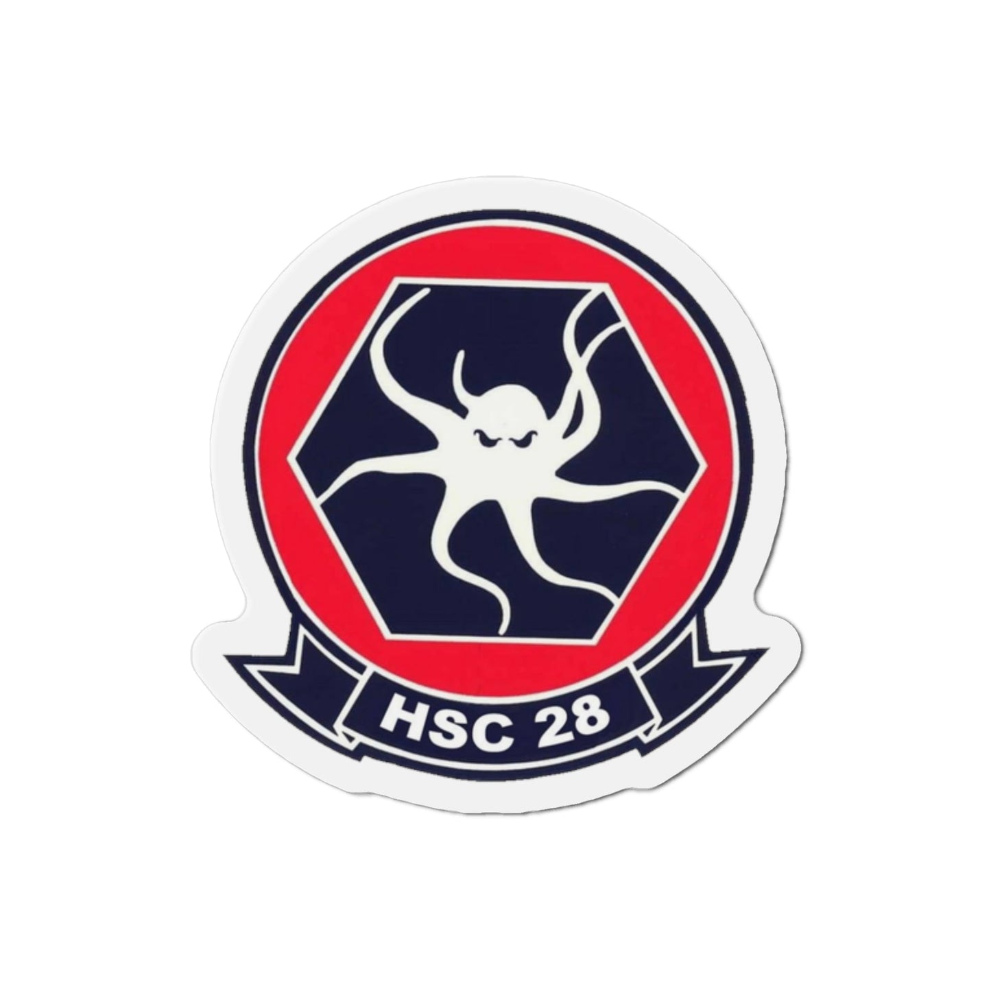 HSC 28 (U.S. Navy) Die-Cut Magnet-2" x 2"-The Sticker Space