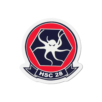 HSC 28 (U.S. Navy) Die-Cut Magnet-2" x 2"-The Sticker Space