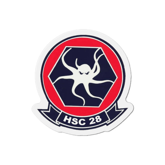 HSC 28 (U.S. Navy) Die-Cut Magnet-2" x 2"-The Sticker Space