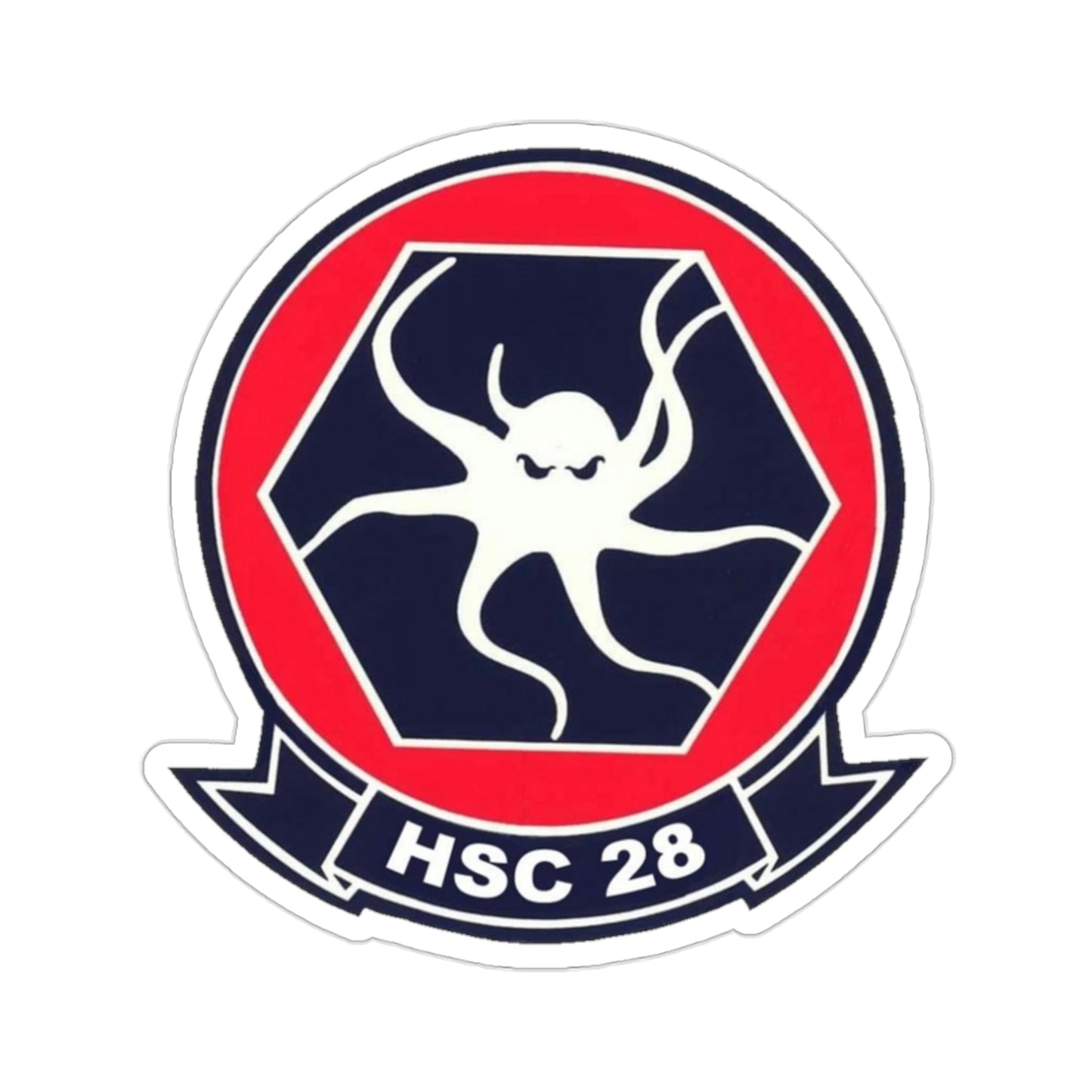 HSC 28 (U.S. Navy) STICKER Vinyl Die-Cut Decal-2 Inch-The Sticker Space