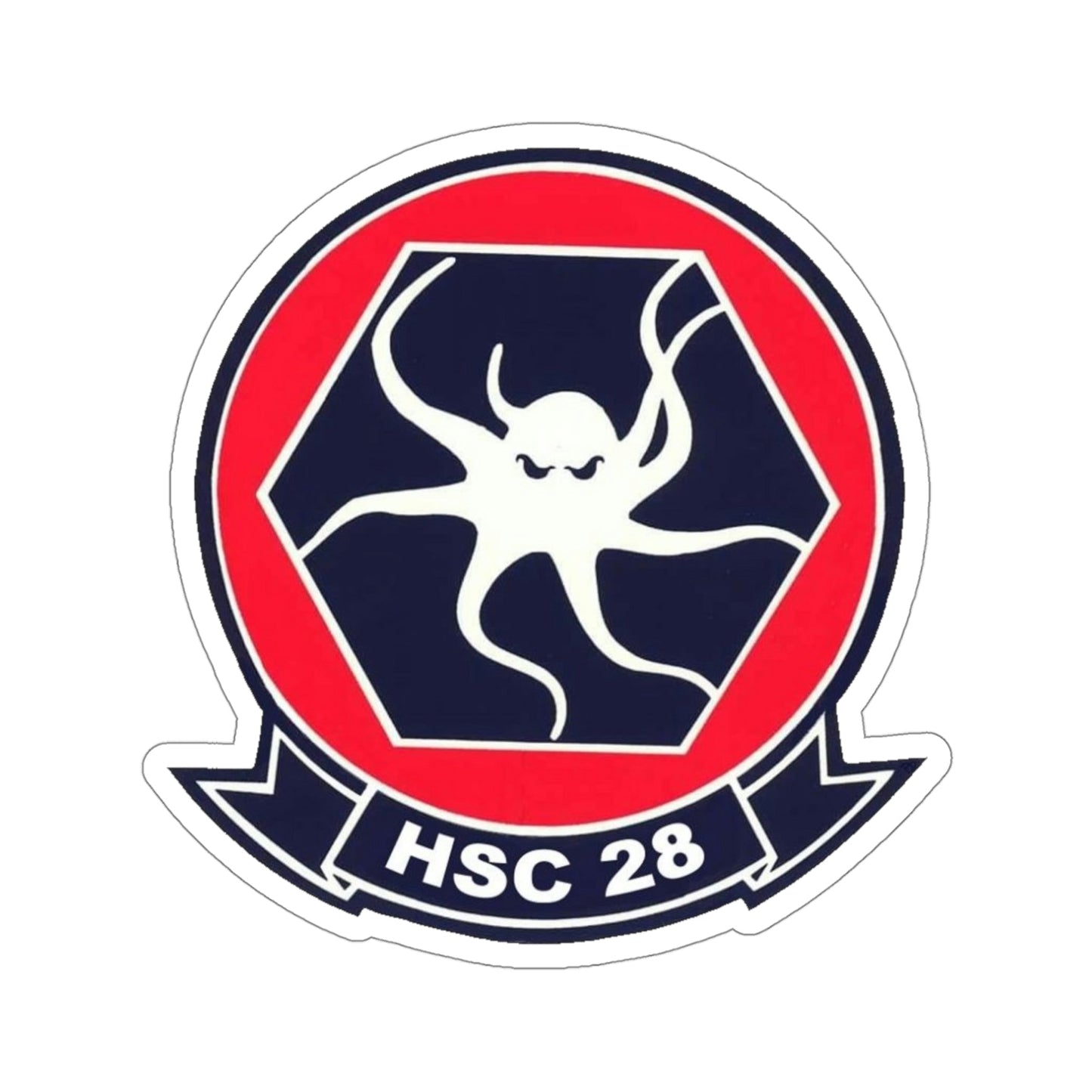 HSC 28 (U.S. Navy) STICKER Vinyl Die-Cut Decal-4 Inch-The Sticker Space