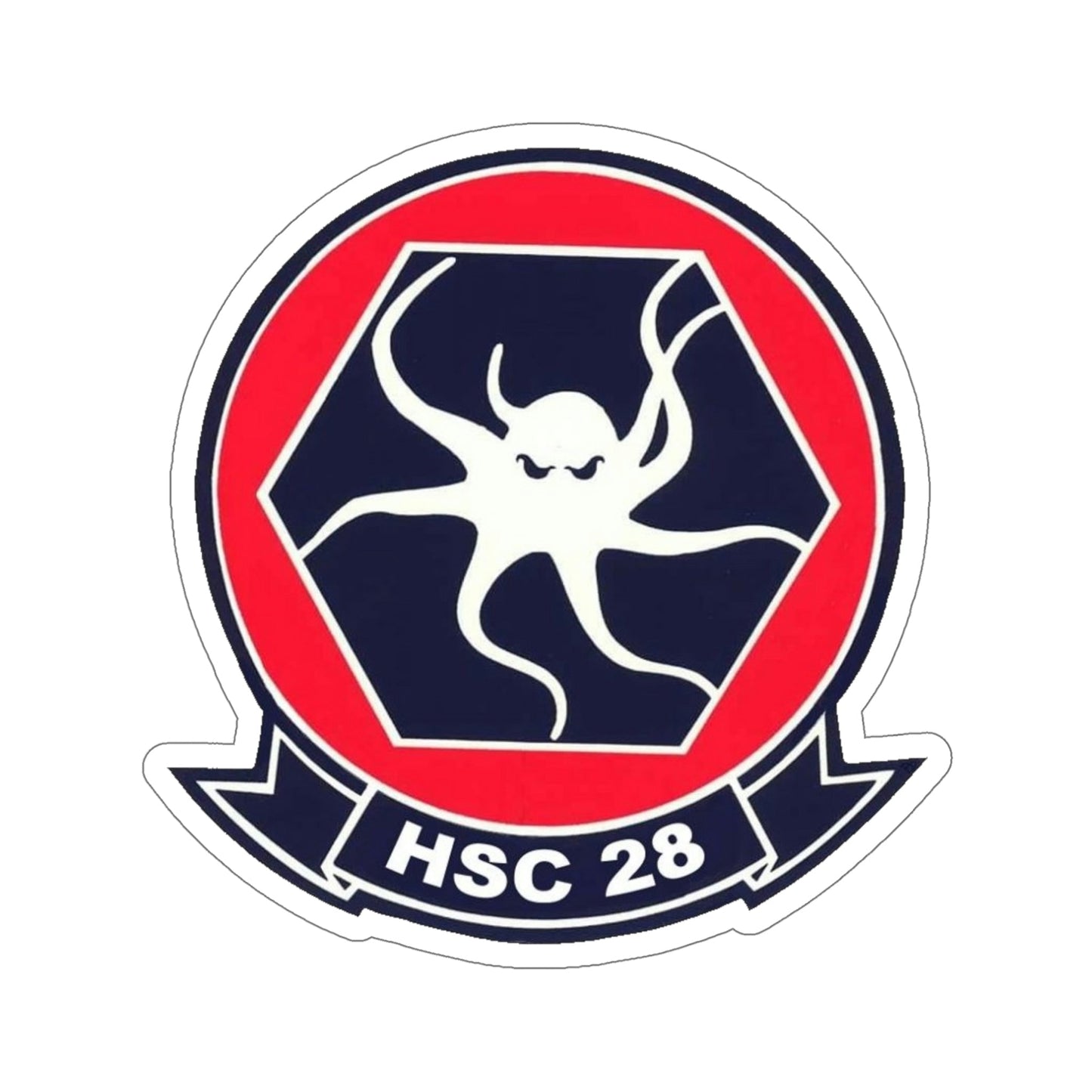 HSC 28 (U.S. Navy) STICKER Vinyl Die-Cut Decal-6 Inch-The Sticker Space