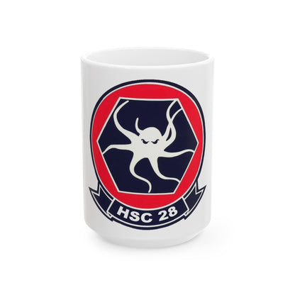 HSC 28 (U.S. Navy) White Coffee Mug-15oz-The Sticker Space