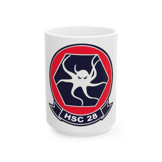 HSC 28 (U.S. Navy) White Coffee Mug-15oz-The Sticker Space