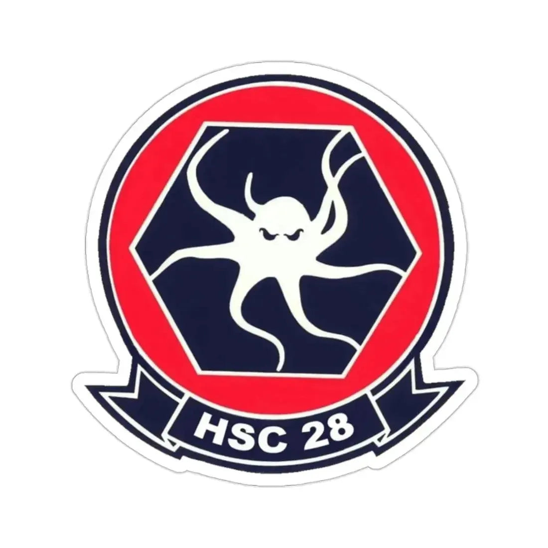 HSC 28 (U.S. Navy) STICKER Vinyl Die-Cut Decal 2 Inch - The Sticker Space