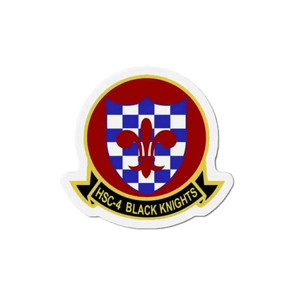 HSC 4 Helicopter Sea Combat Squadron 4 ‘Black Knights’ (U.S. Navy) Refrigerator Magnet - The Sticker Space