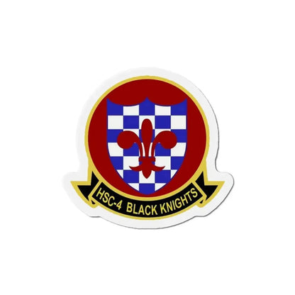 HSC 4 Helicopter Sea Combat Squadron 4 ‘Black Knights’ (U.S. Navy) Refrigerator Magnet - The Sticker Space