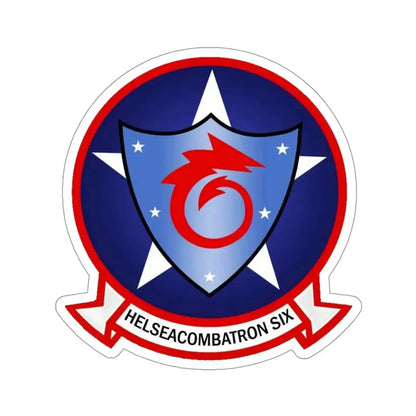 HSC 6 Helicopter Sea Combat Squadron 6 ‘Indians’ (U.S. Navy) STICKER Vinyl Die-Cut Decal - The Sticker Space
