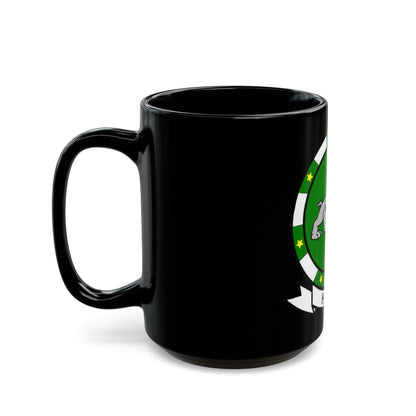 HSC 7 (U.S. Navy) Black Coffee Mug-The Sticker Space