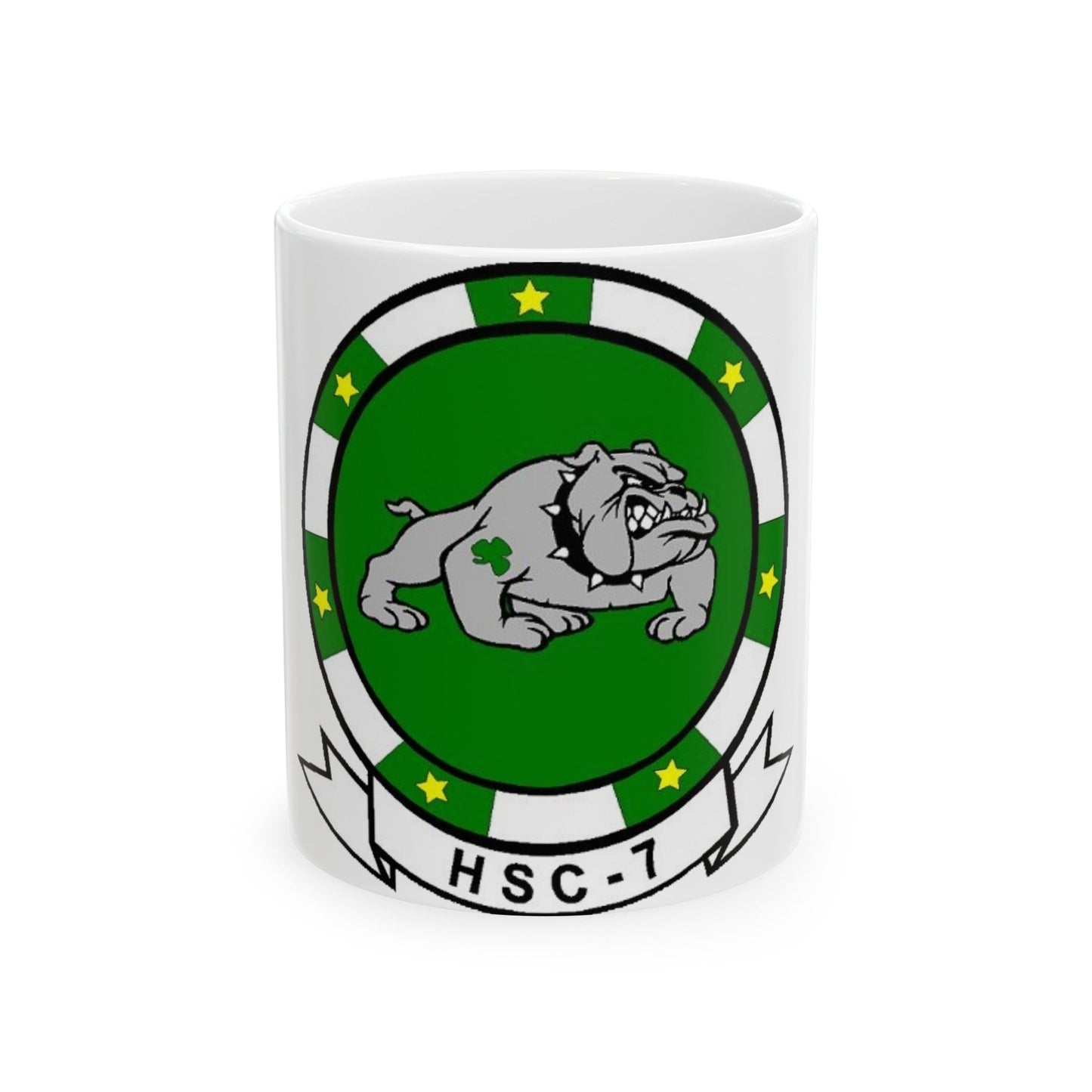 HSC 7 (U.S. Navy) White Coffee Mug-11oz-The Sticker Space