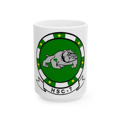 HSC 7 (U.S. Navy) White Coffee Mug-15oz-The Sticker Space