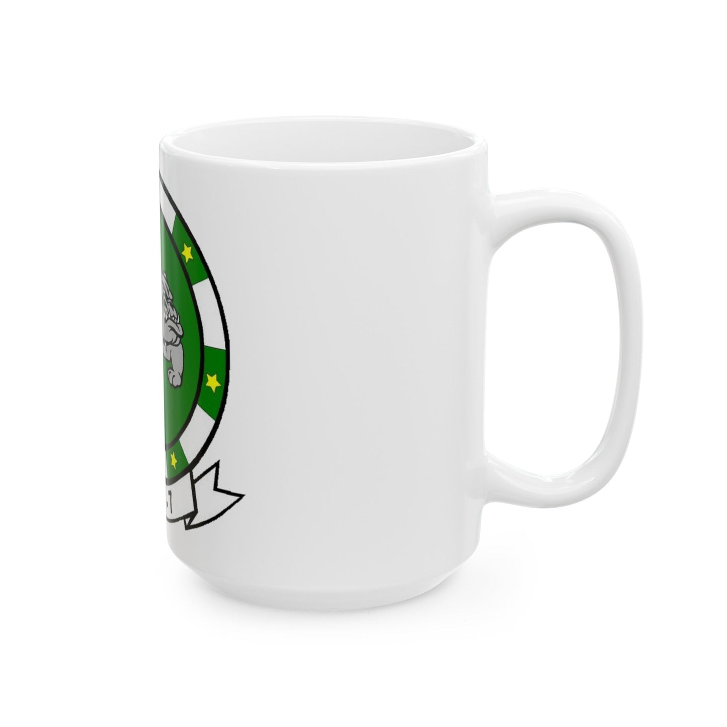 HSC 7 (U.S. Navy) White Coffee Mug-The Sticker Space