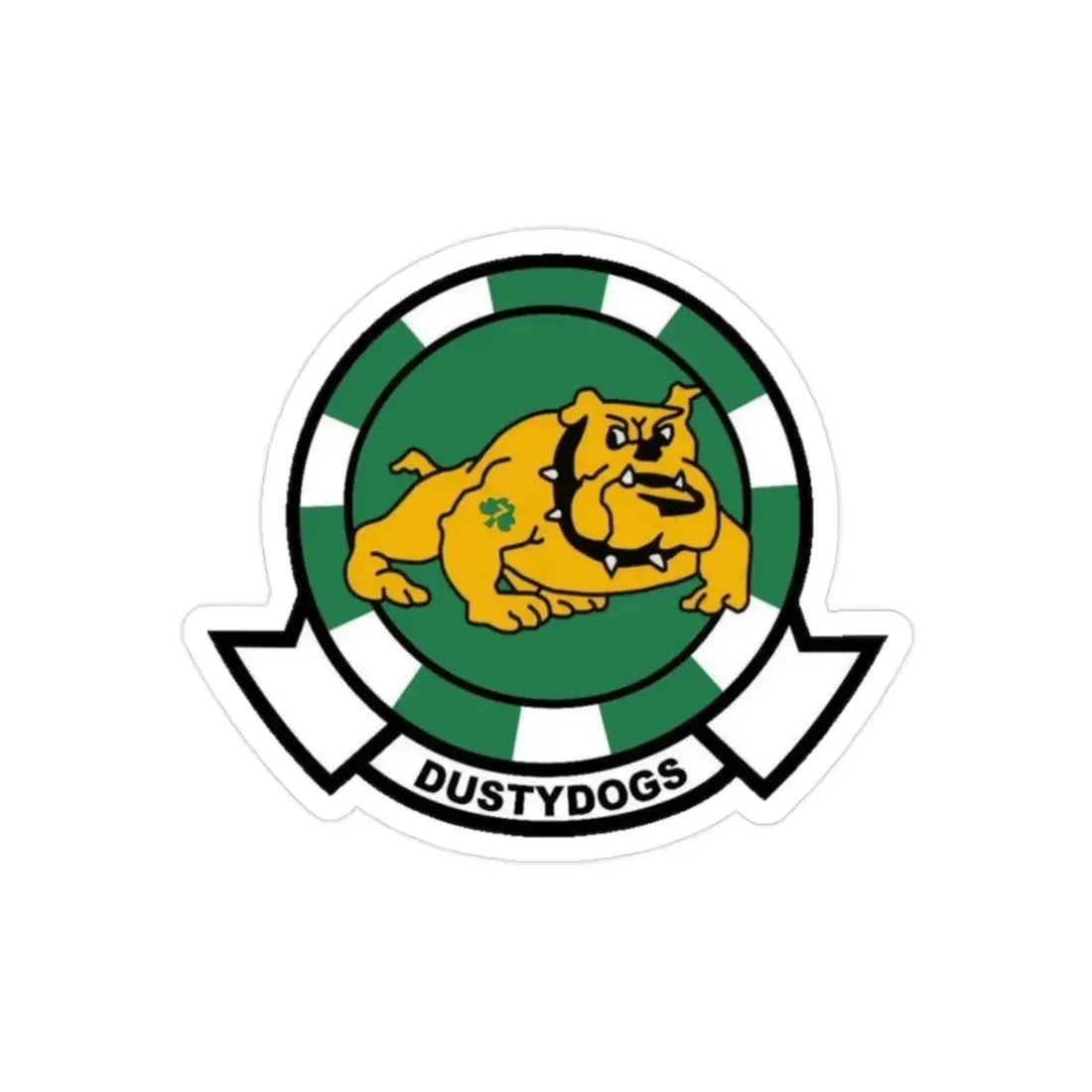 HSC 7 v2 (U.S. Navy) Transparent STICKER Die-Cut Vinyl Decal 2 Inch Transparent - The Sticker Space