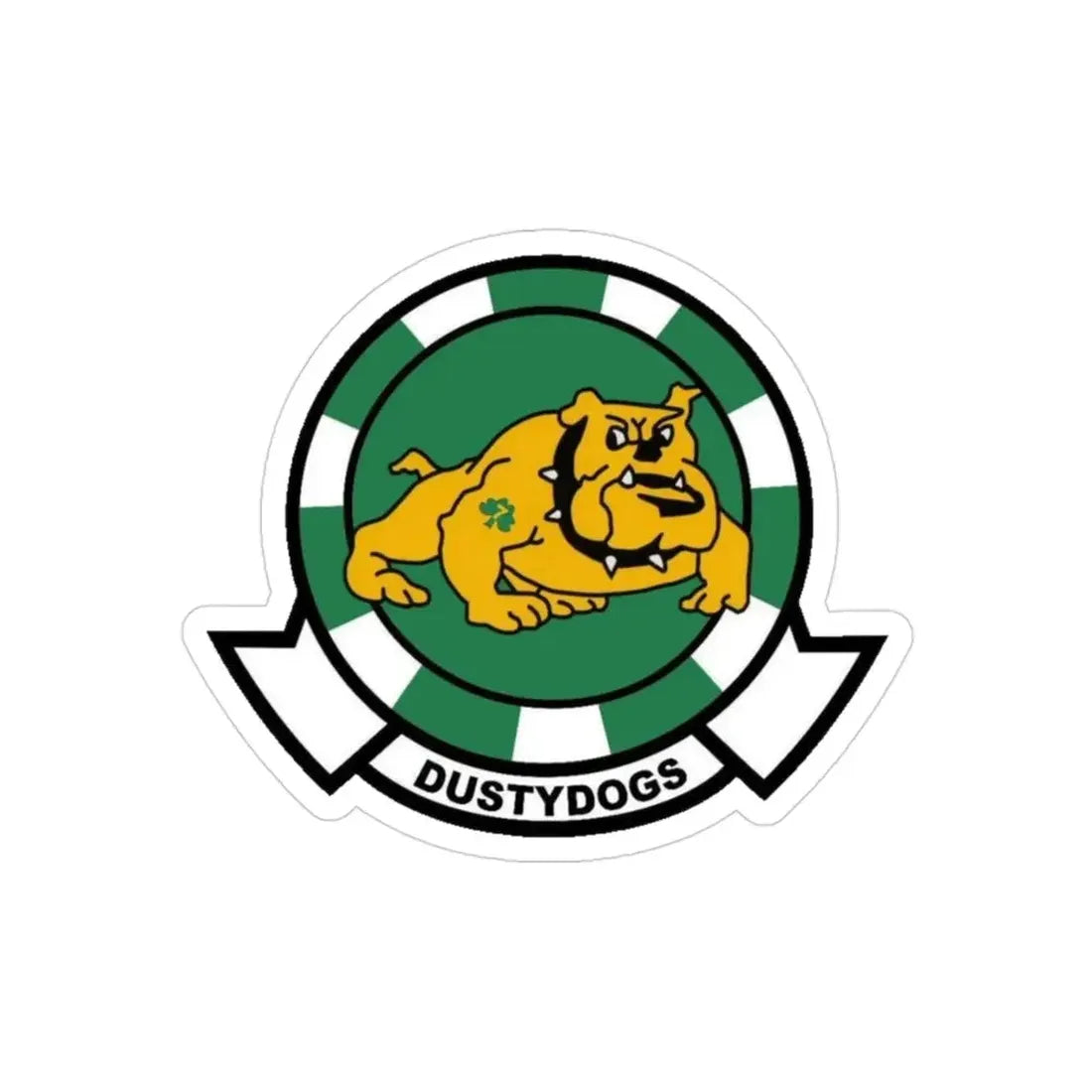 HSC 7 v2 (U.S. Navy) Transparent STICKER Die-Cut Vinyl Decal 3 Inch Transparent - The Sticker Space