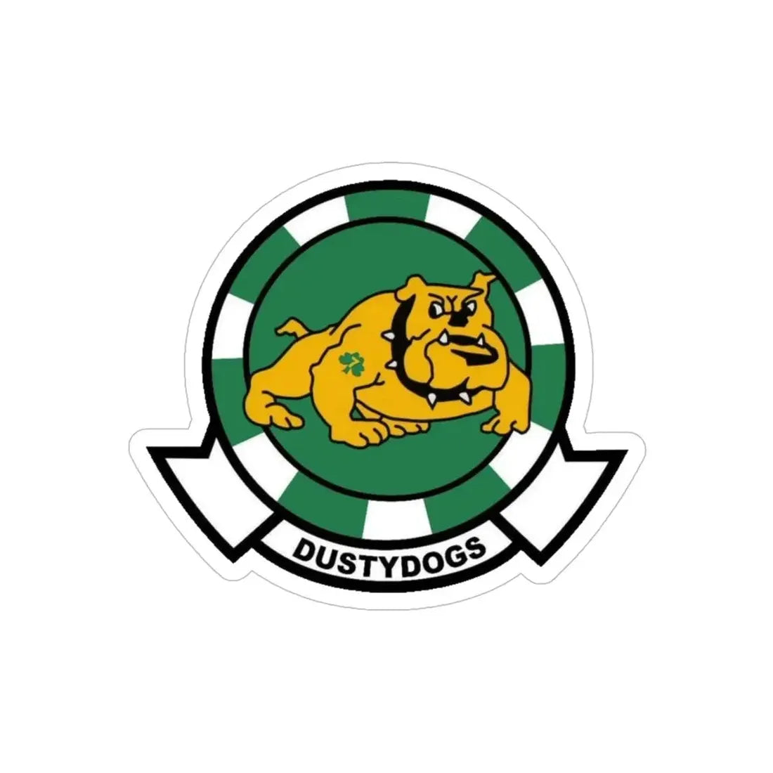 HSC 7 v2 (U.S. Navy) Transparent STICKER Die-Cut Vinyl Decal 5 Inch Transparent - The Sticker Space