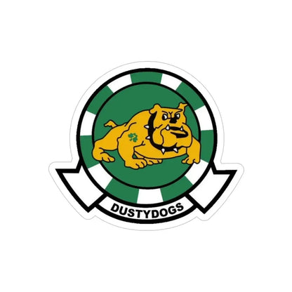 HSC 7 v2 (U.S. Navy) Transparent STICKER Die-Cut Vinyl Decal 5 Inch Transparent - The Sticker Space