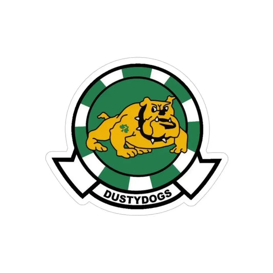 HSC 7 v2 (U.S. Navy) Transparent STICKER Die-Cut Vinyl Decal 6 Inch Transparent - The Sticker Space