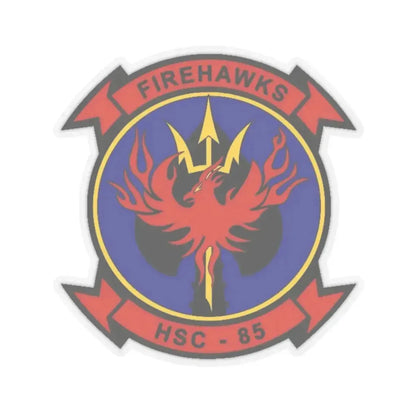 HSC 85 1 (U.S. Navy) STICKER Vinyl Kiss-Cut Decal 3 Inch Transparent - The Sticker Space