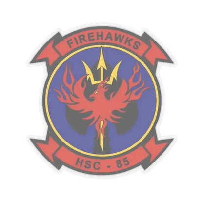 HSC 85 1 (U.S. Navy) STICKER Vinyl Kiss-Cut Decal 6 Inch Transparent - The Sticker Space