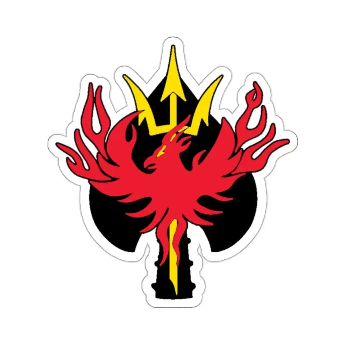 HSC 85 (U.S. Navy) STICKER Vinyl Kiss-Cut Decal 2 Inch White - The Sticker Space