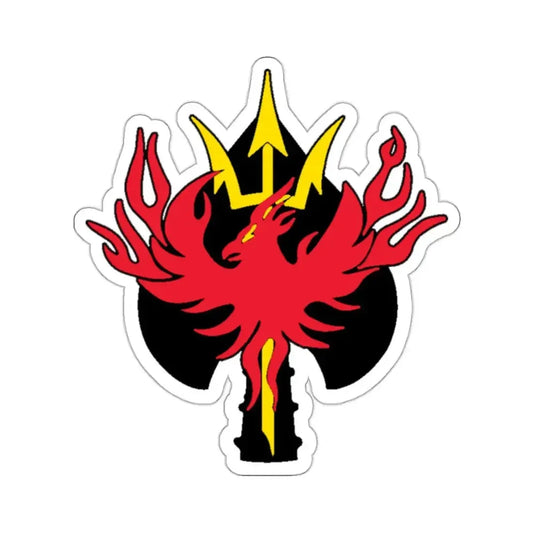 HSC 85 (U.S. Navy) STICKER Vinyl Kiss-Cut Decal 2 Inch White - The Sticker Space