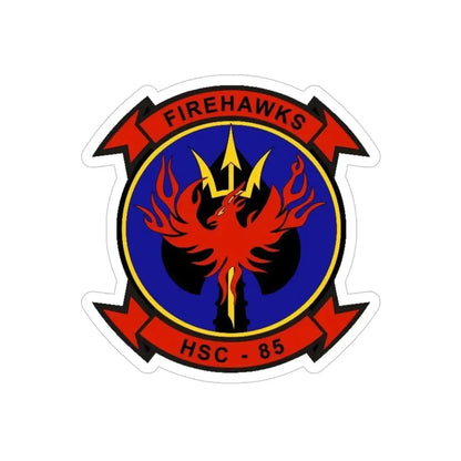 HSC 85 v2 (U.S. Navy) Transparent STICKER Die-Cut Vinyl Decal 5 Inch Transparent - The Sticker Space