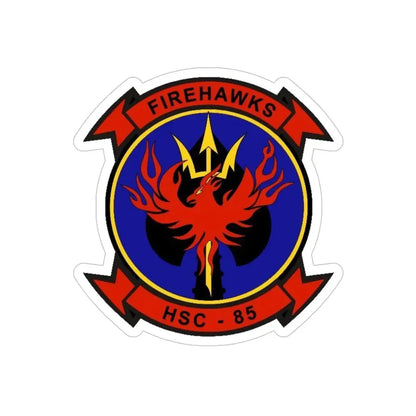 HSC 85 v2 (U.S. Navy) Transparent STICKER Die-Cut Vinyl Decal 6 Inch Transparent - The Sticker Space