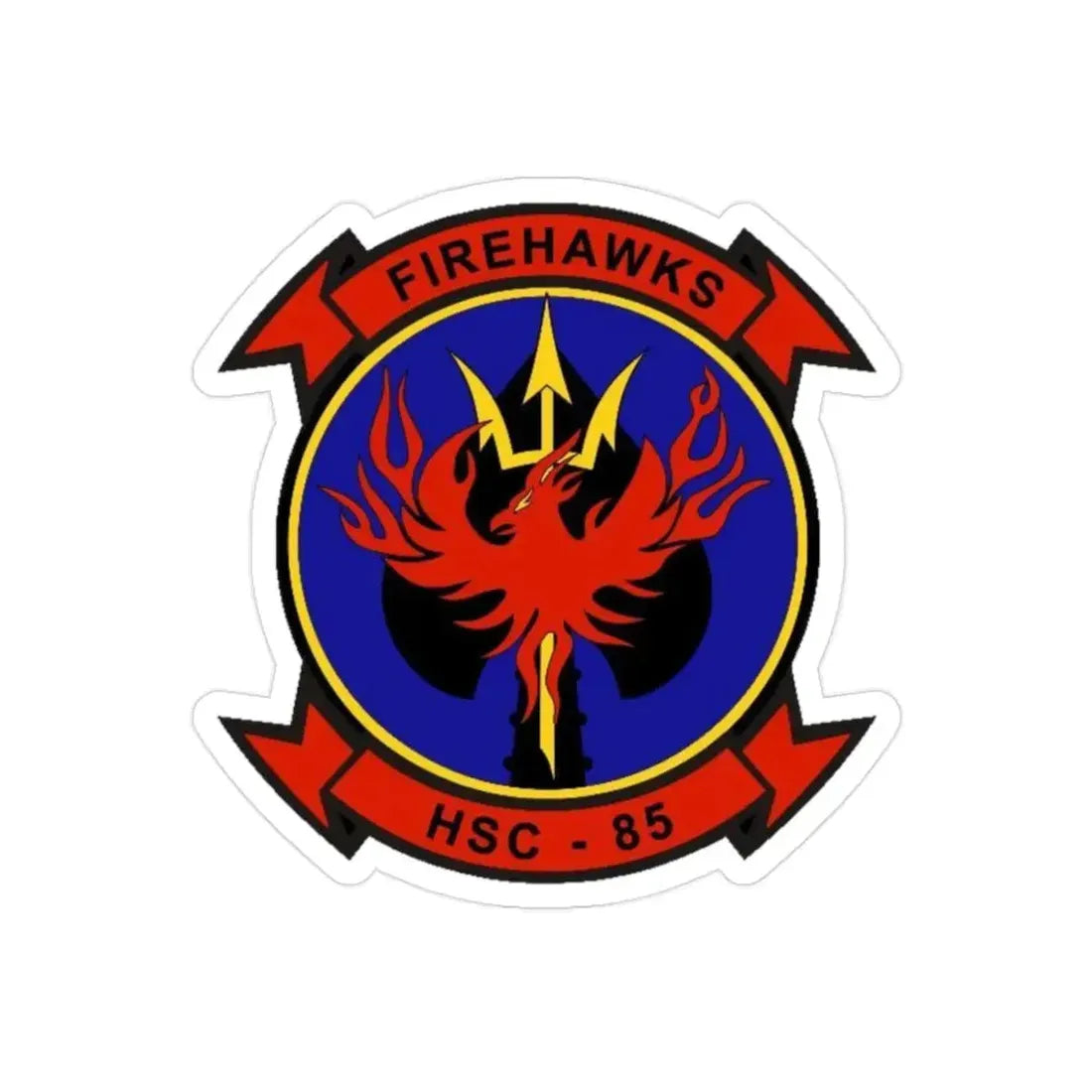 HSC 85 v2 (U.S. Navy) Transparent STICKER Die-Cut Vinyl Decal - The Sticker Space