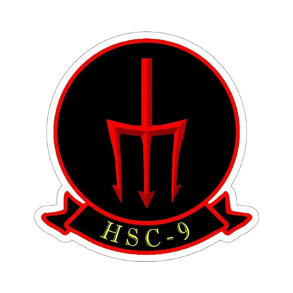HSC 9 Helicopter Sea Combat Squadron 9 ‘Tridents’ (U.S. Navy) STICKER Vinyl Die-Cut Decal - The Sticker Space