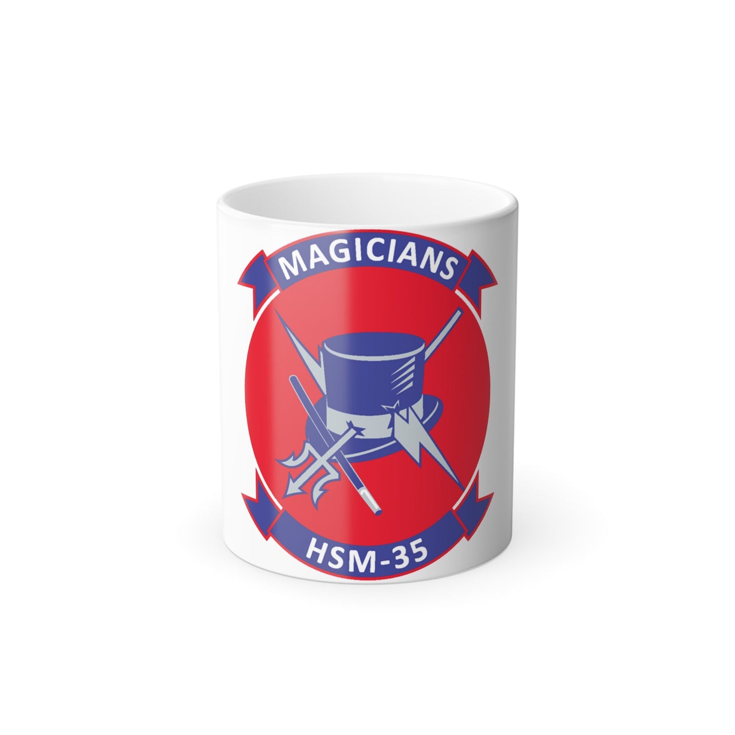 HSM 35 Magicians (U.S. Navy) Color Changing Mug 11oz-11oz-The Sticker Space