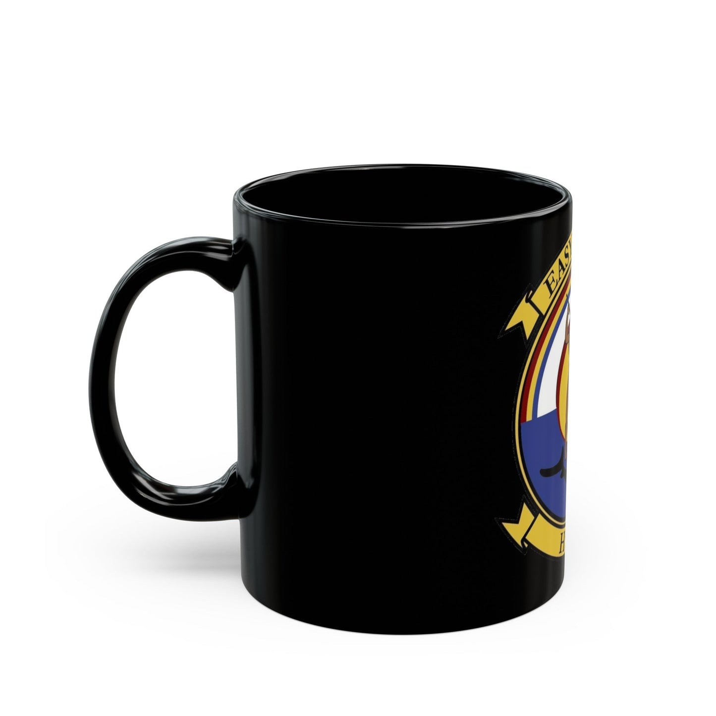 HSM 37 Helicopter Maritime Strike Squadron 37 (U.S. Navy) Black Coffee Mug-The Sticker Space