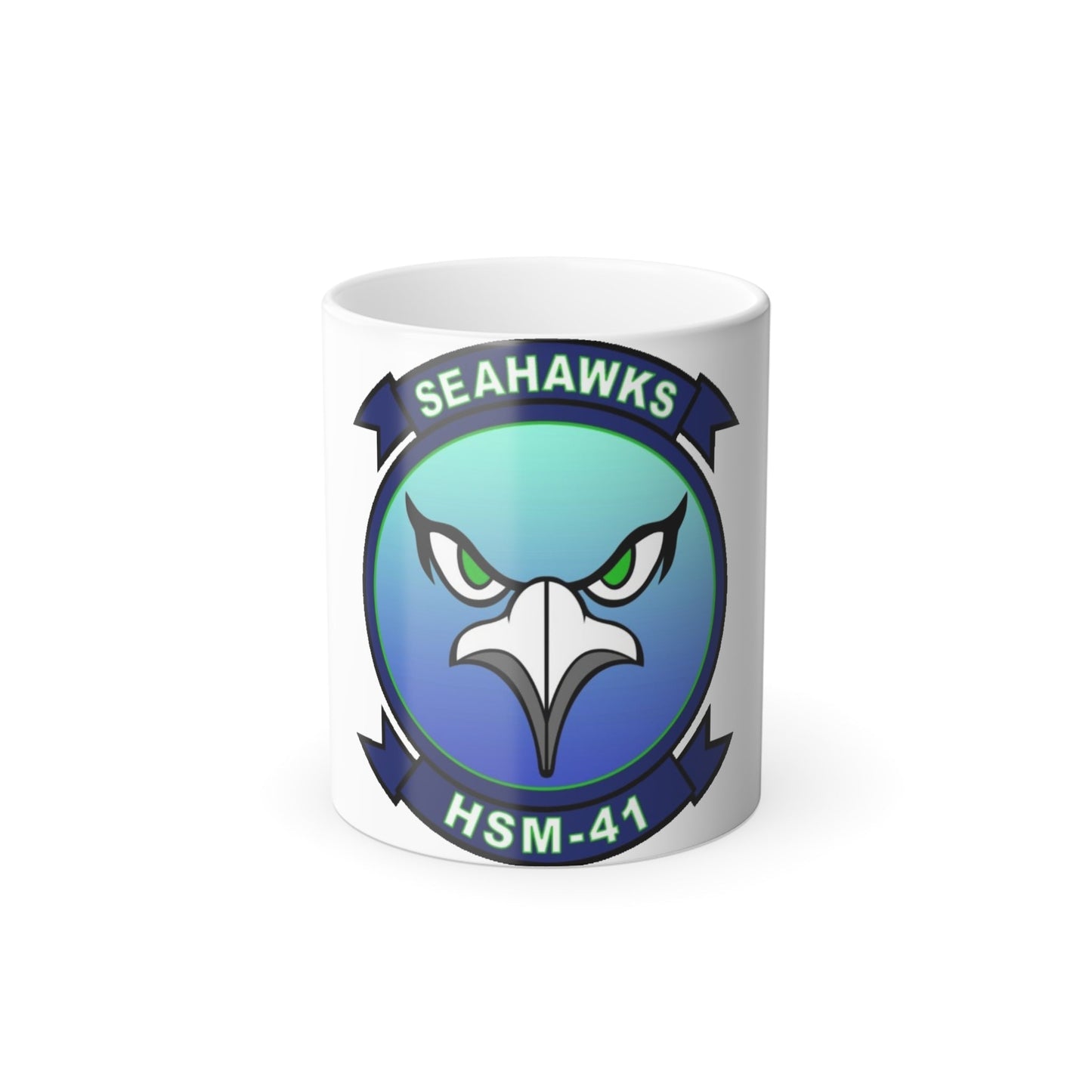 HSM 41 Helicopter Maritime Strike Squadron 41 (U.S. Navy) Color Changing Mug 11oz-11oz-The Sticker Space