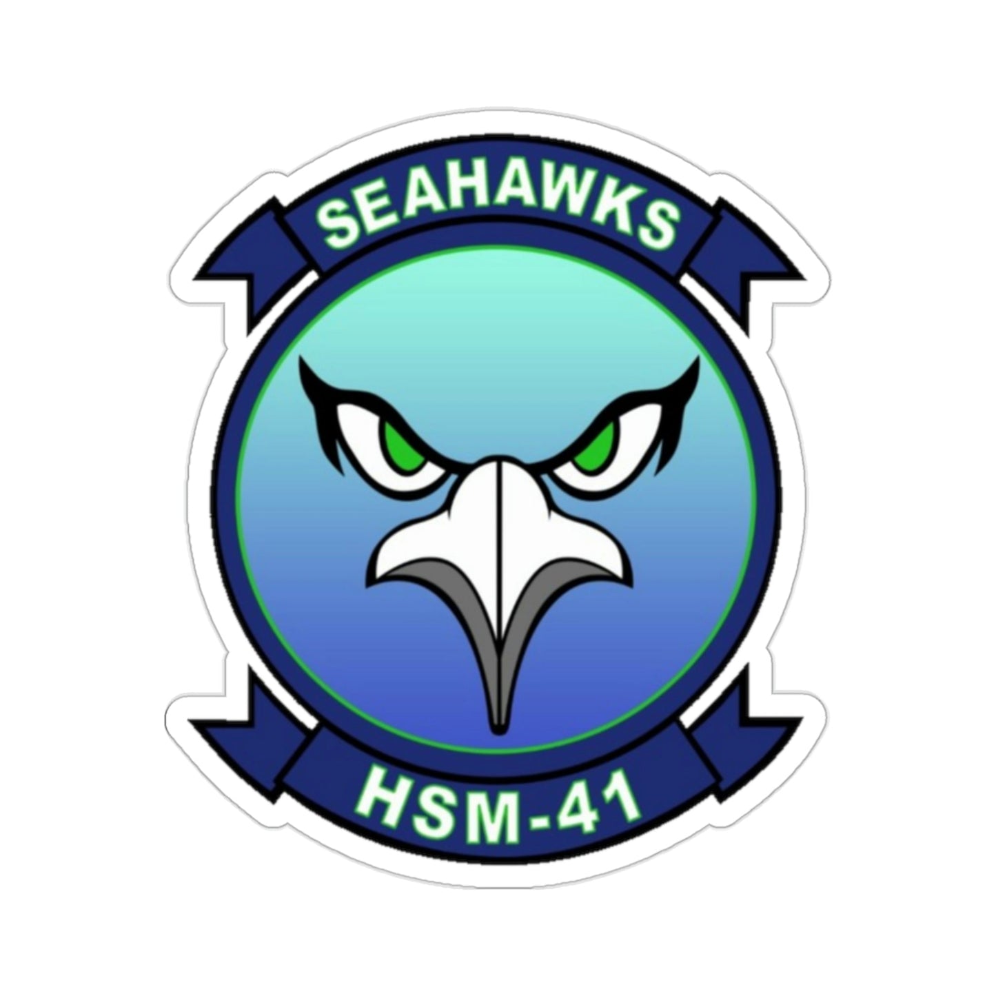 HSM 41 Helicopter Maritime Strike Squadron 41 (U.S. Navy) STICKER Vinyl Die-Cut Decal-2 Inch-The Sticker Space