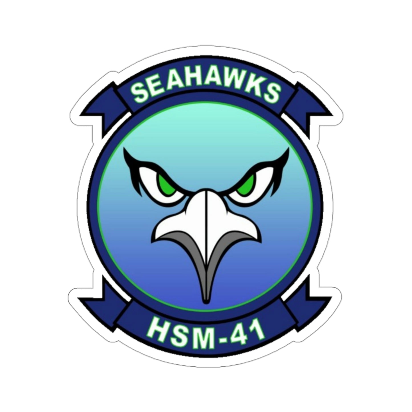 HSM 41 Helicopter Maritime Strike Squadron 41 (U.S. Navy) STICKER Vinyl Die-Cut Decal-3 Inch-The Sticker Space