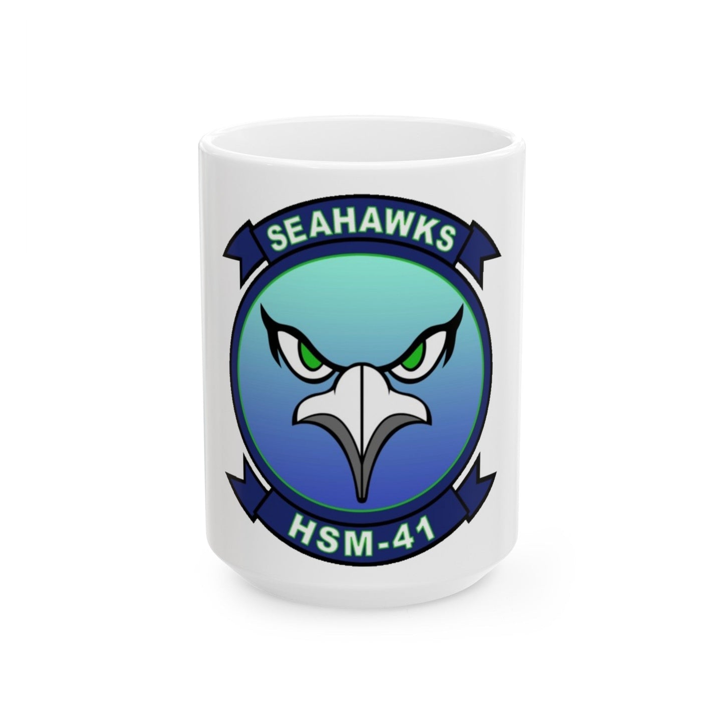 HSM 41 Helicopter Maritime Strike Squadron 41 (U.S. Navy) White Coffee Mug-15oz-The Sticker Space