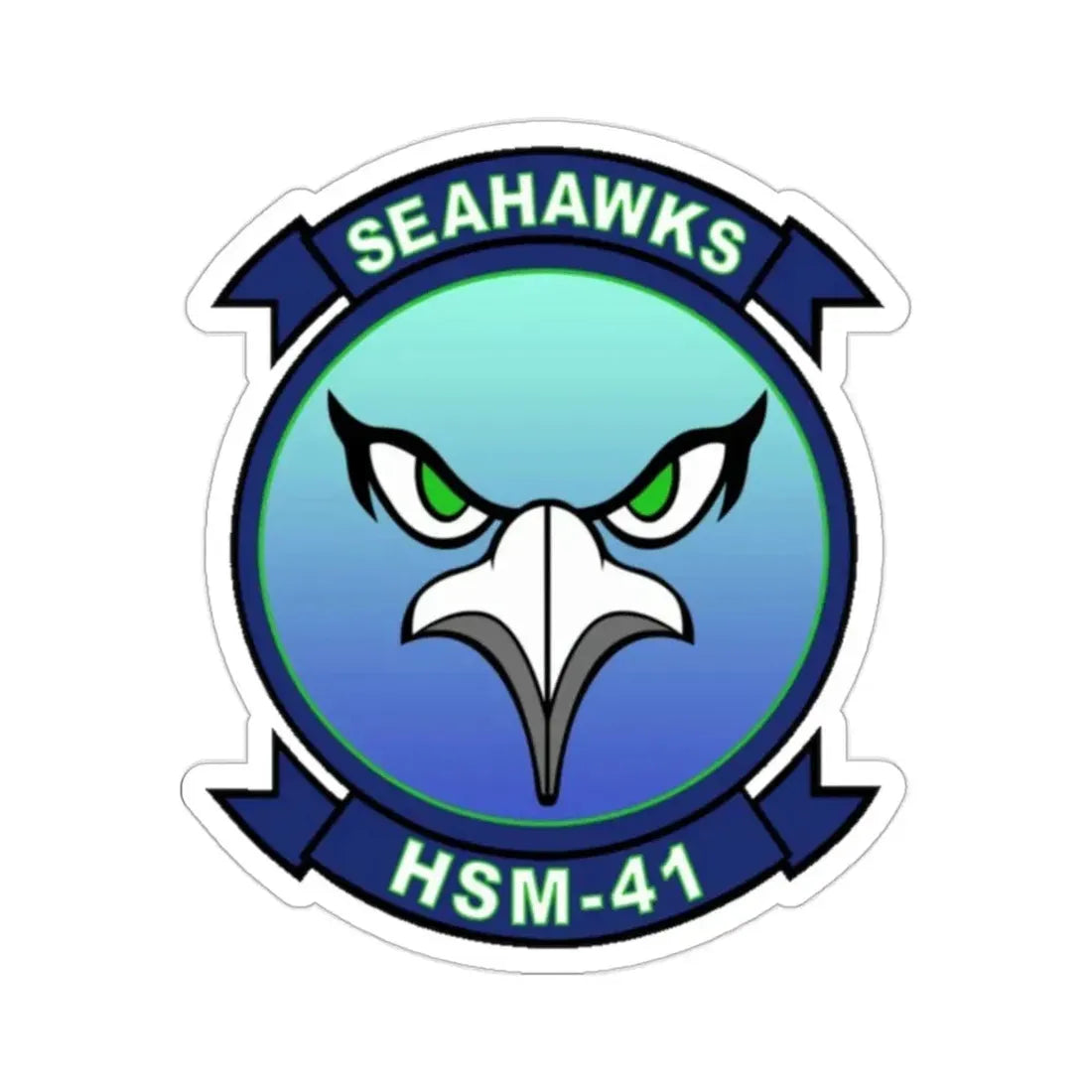 HSM 41 Helicopter Maritime Strike Squadron 41 (U.S. Navy) STICKER Vinyl Die-Cut Decal 2 Inch - The Sticker Space