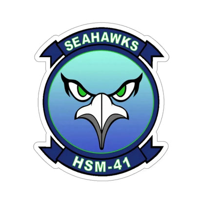 HSM 41 Helicopter Maritime Strike Squadron 41 (U.S. Navy) STICKER Vinyl Die-Cut Decal 5 Inch - The Sticker Space