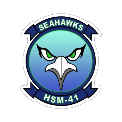 HSM 41 Helicopter Maritime Strike Squadron 41 (U.S. Navy) STICKER Vinyl Die-Cut Decal - The Sticker Space