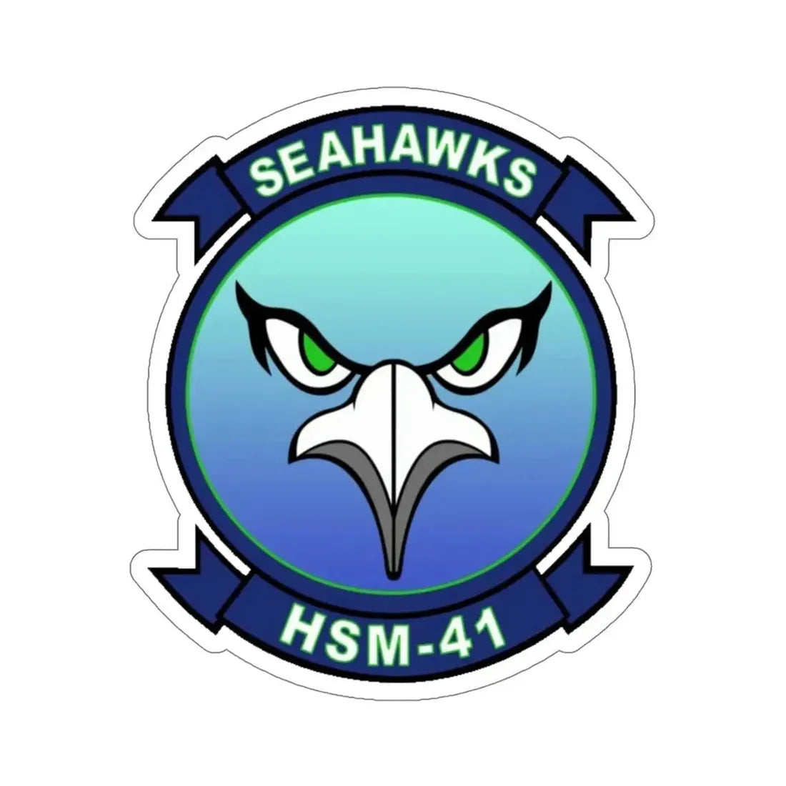 HSM 41 Helicopter Maritime Strike Squadron 41 (U.S. Navy) STICKER Vinyl Die-Cut Decal - The Sticker Space