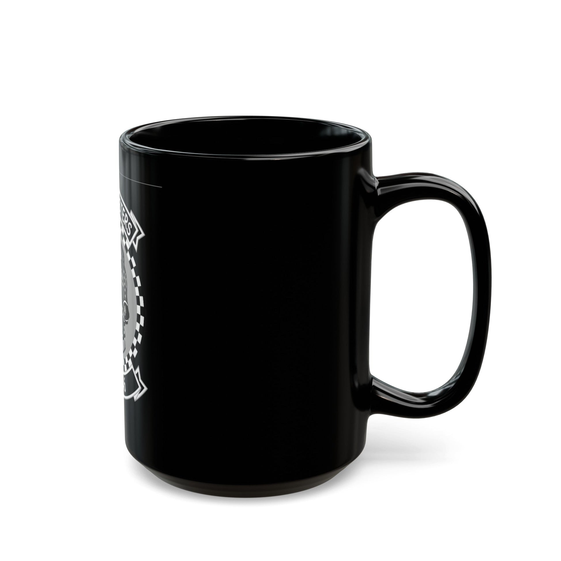 HSM 46 (U.S. Navy) Black Coffee Mug-The Sticker Space