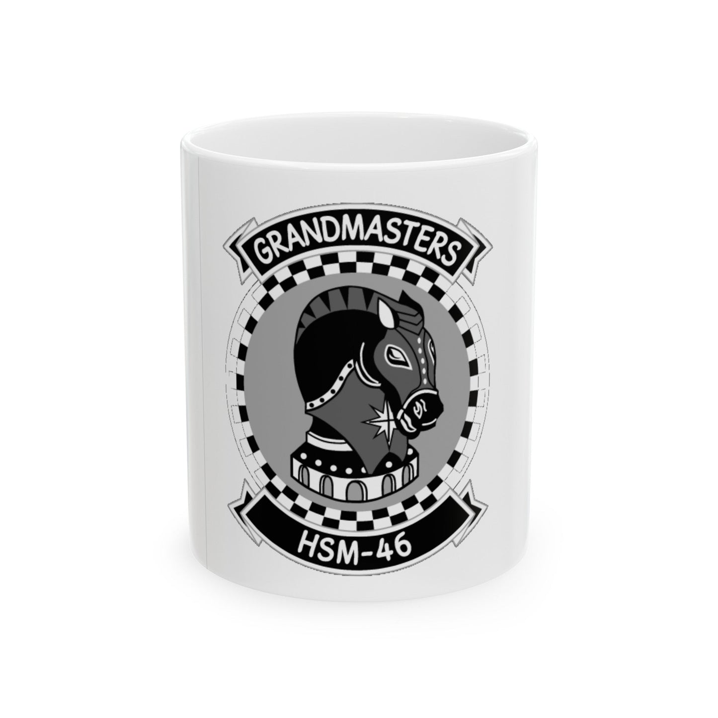 HSM 46 (U.S. Navy) White Coffee Mug-11oz-The Sticker Space