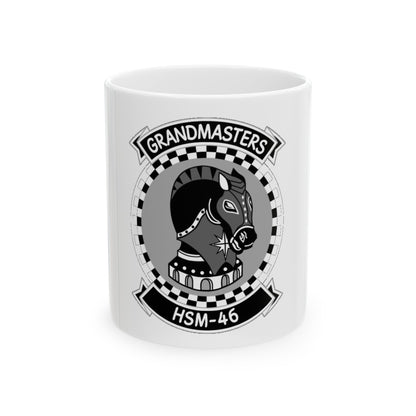 HSM 46 (U.S. Navy) White Coffee Mug-11oz-The Sticker Space