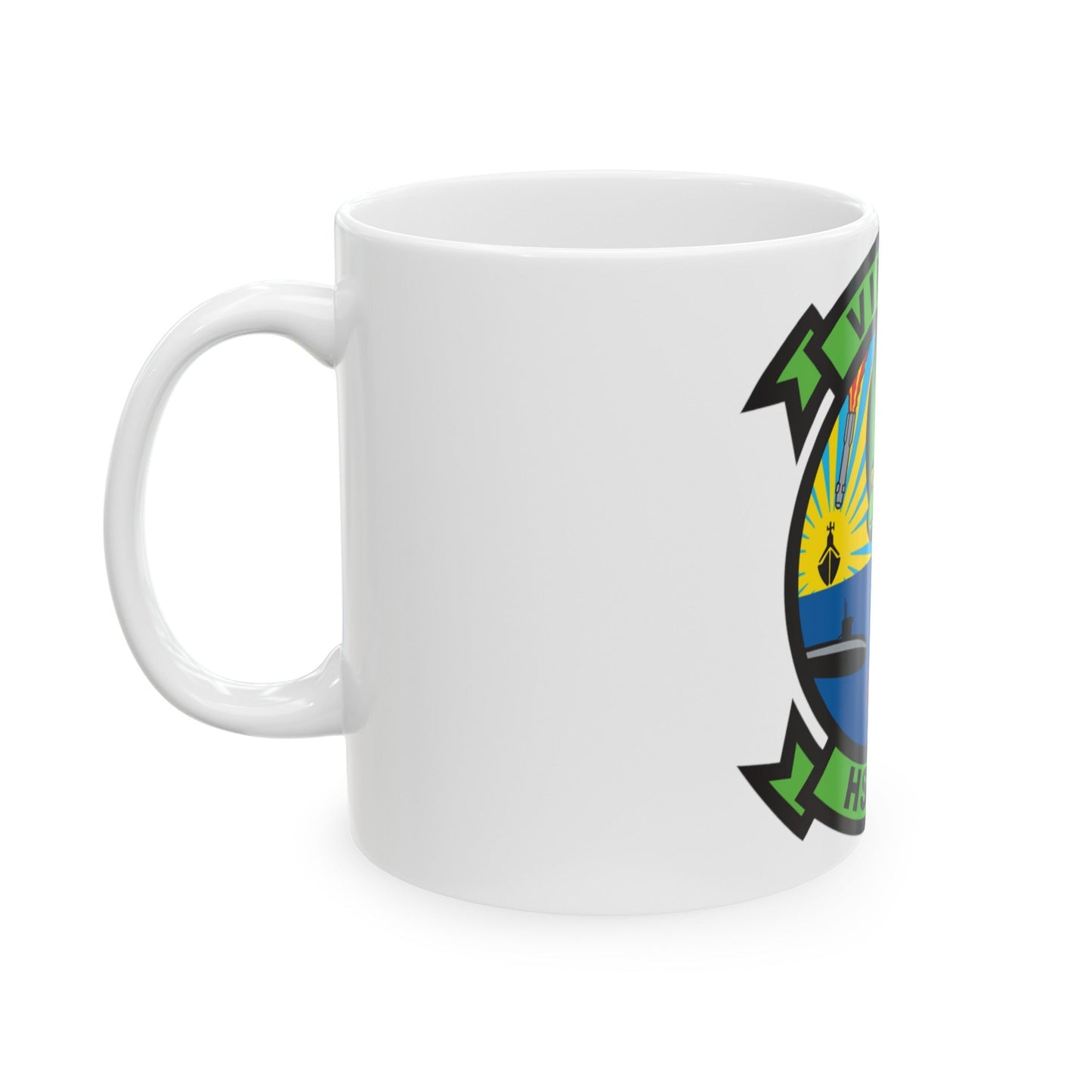 HSM 48 Vipers (U.S. Navy) White Coffee Mug-The Sticker Space