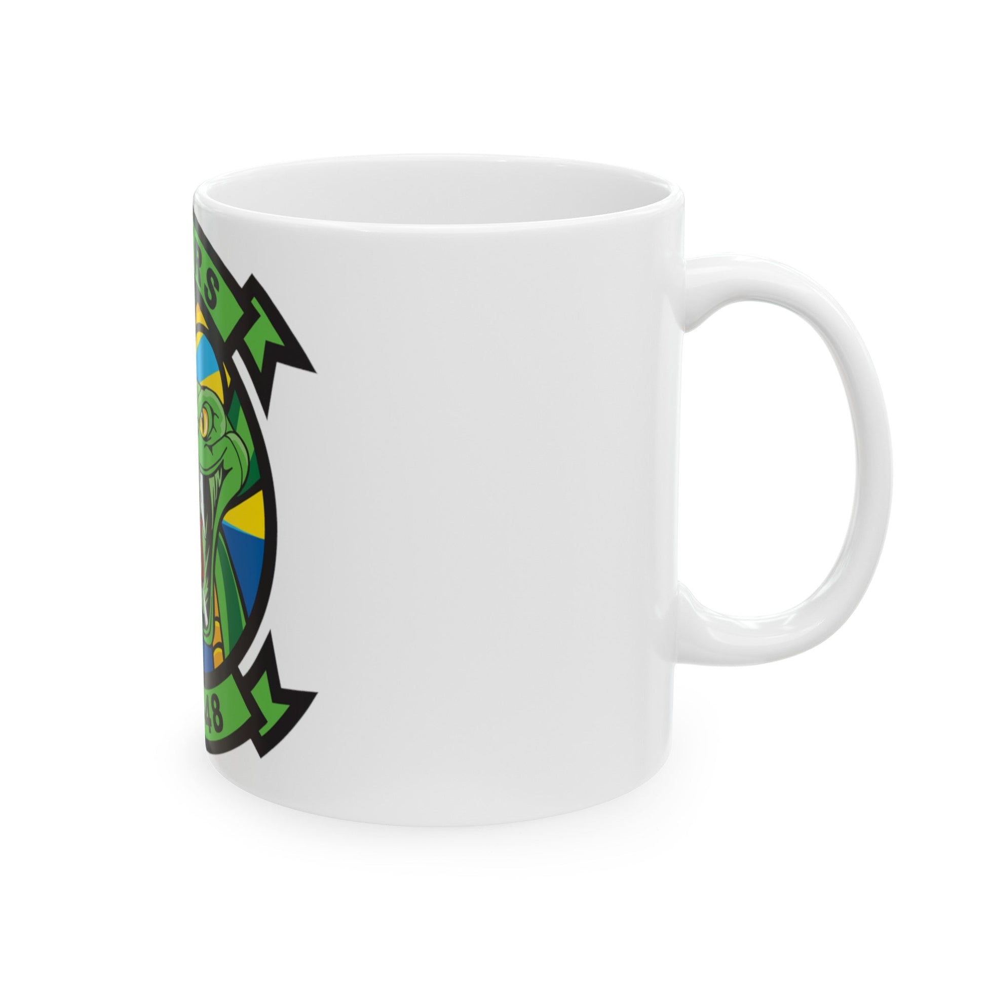 HSM 48 Vipers (U.S. Navy) White Coffee Mug-The Sticker Space